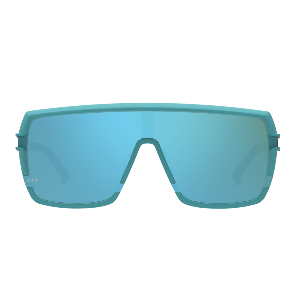 Спортивные очки HILX Youngblood Matt Aqua Green / Blue Lens