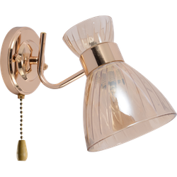 Бра светильник Rivoli Victoria 9183-401 настенный с выключателем 1 х Е27 60 Вт модерн | Rivoli