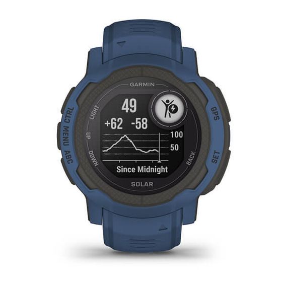 Умные часы Garmin INSTINCT 2 Solar синий