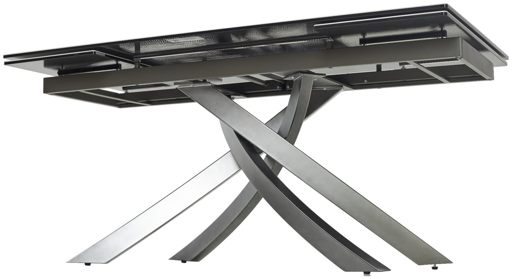 Стол М-City DISAUR Эстебио (Estebio) 160 Kl-99 Белый мрамор матовый, Итальянская керамика, темно-серый