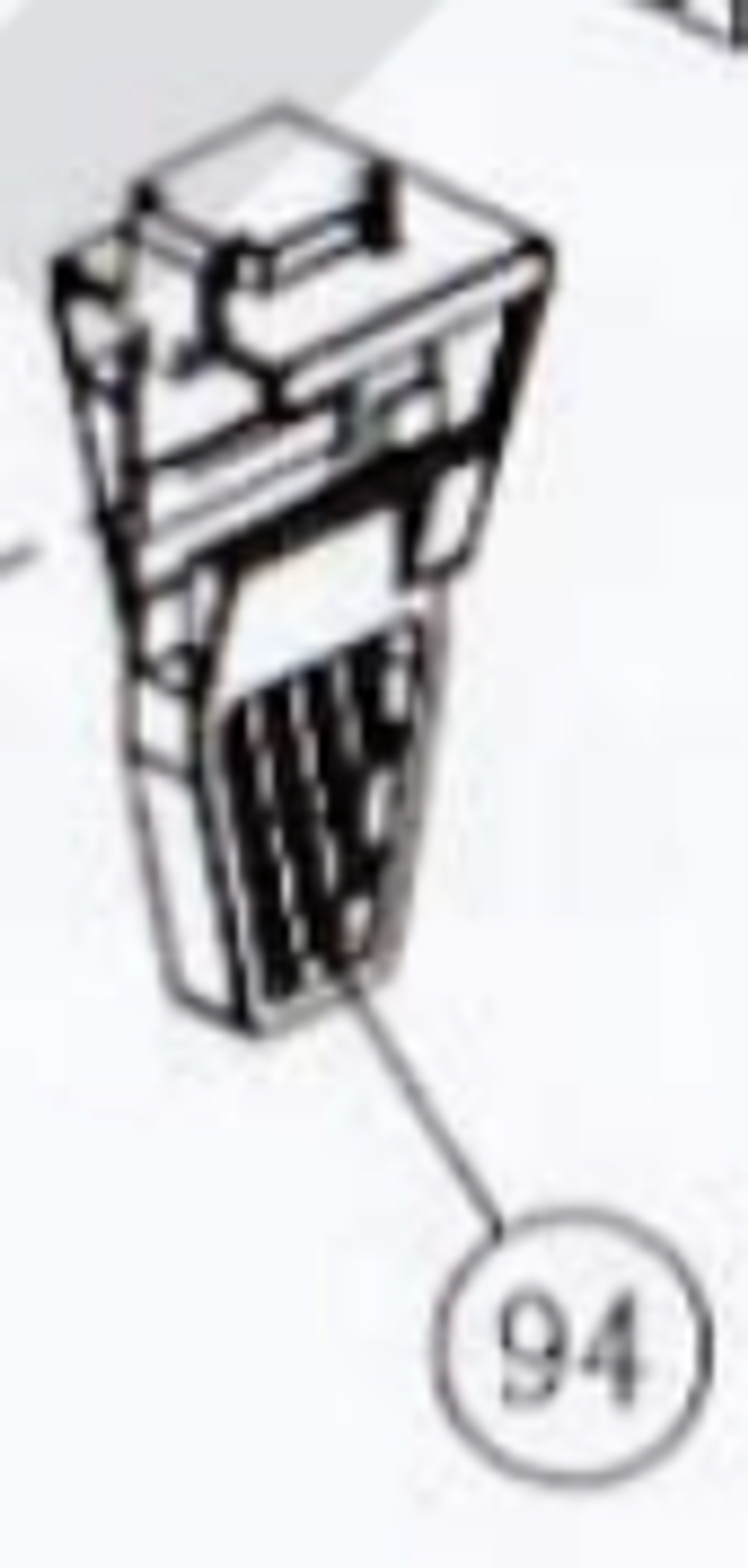 Запчасть №94 для Hybest GSR40A. Упор