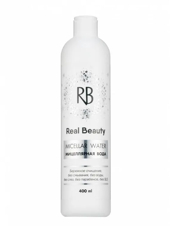 Мицеллярная вода Real Beauty, 400 мл