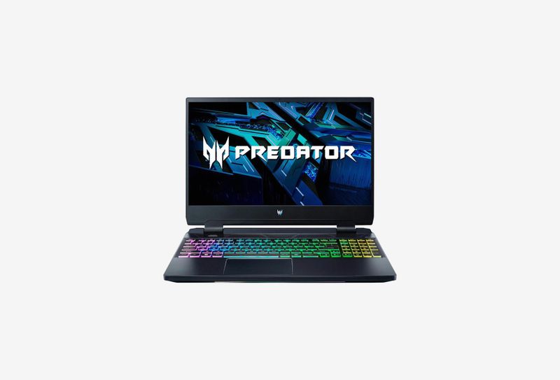 Ноутбук 15.6" Acer Intel Core i7-12700H 2300 16 DDR5 GeForce RTX 3080 для ноутбука 8192 12700H