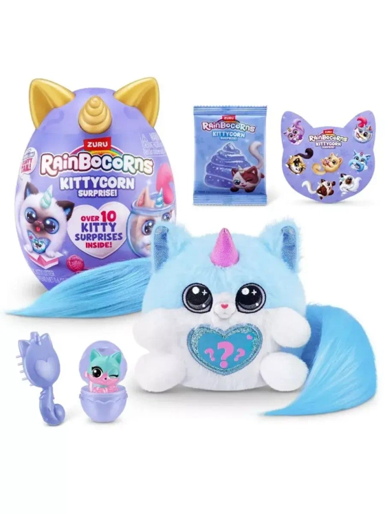 Мягкая игрушка Зуру Rainbocorns Kittycorn Котик
