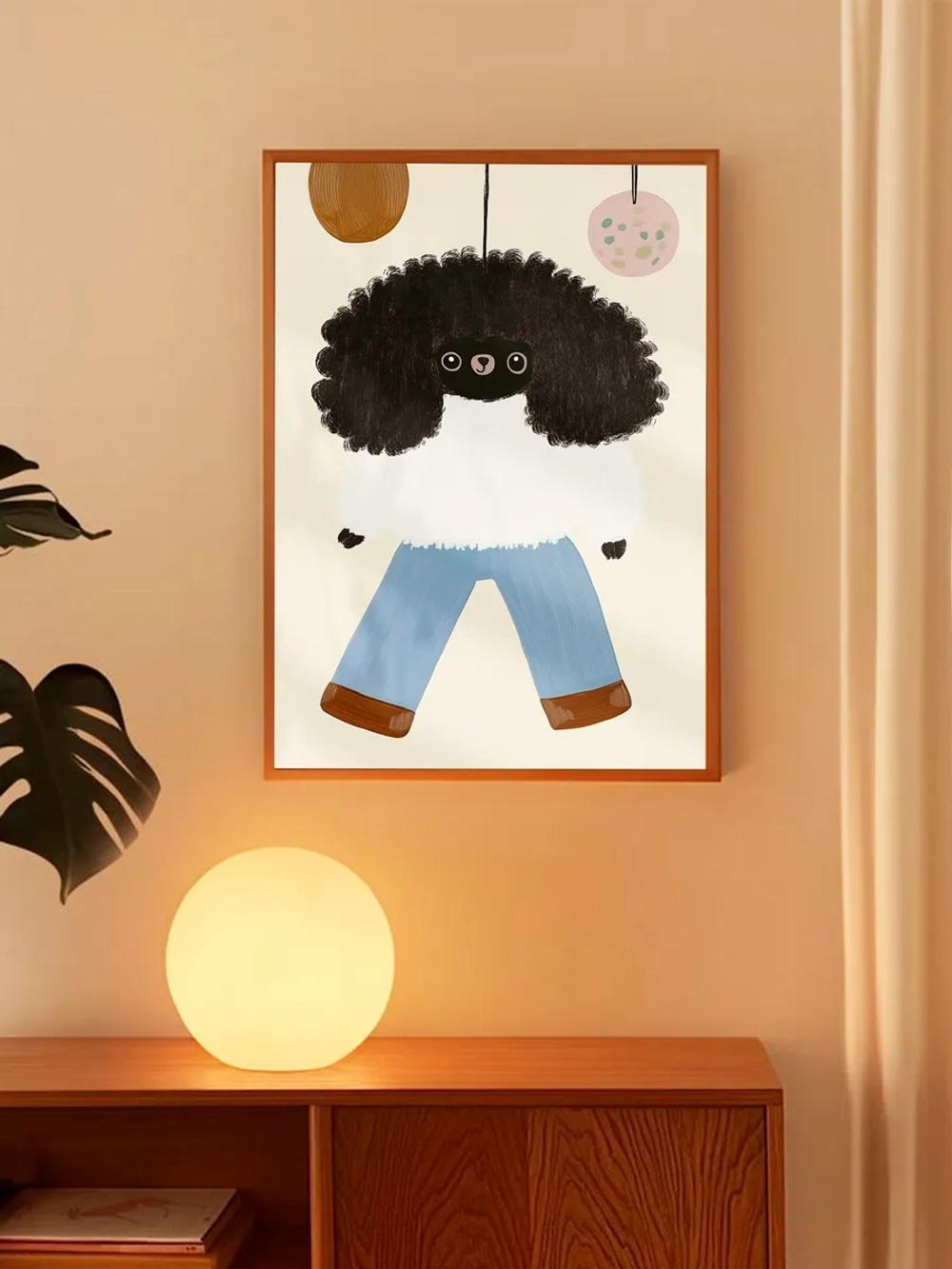 Постер для детской 30х40 см интерьерный