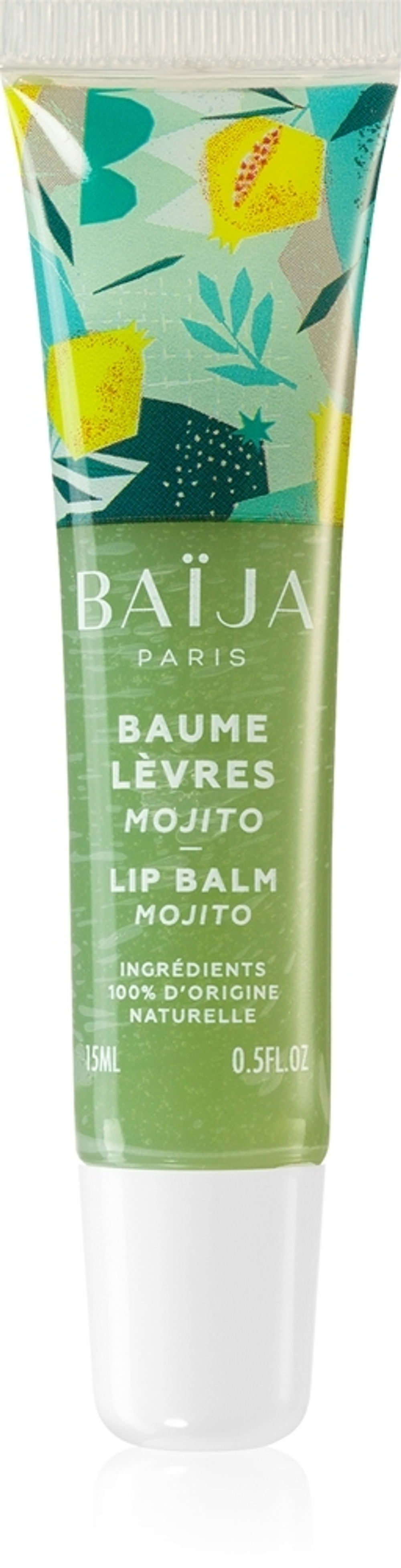 BAÏJA Lip Balm Mojito - бальзам для губ, 15 ml