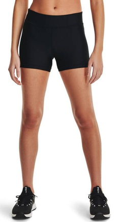 Женские Шорты теннисные Under Armour HG Armour Mid Rise Shorty W - black/white