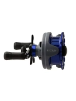 Катушка инерционная (зимняя) Black Side ICE ZEAL (4+1 подш.), черная для зимней рыбалки под удочку и спиннинг на судака, окуня и другую рыбу