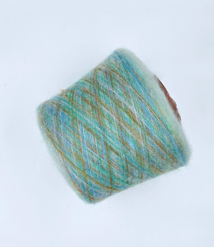 Filcom art. Aurora, кид мохер 70% шелк 30%, 850 м в 100 г, пляж океана