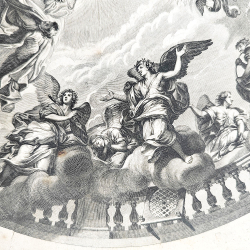 Триумф Нового Завета. Кляйншмидт по Ш. Лебрену. Гравюра на меди. 1-я пол. XVIII в.