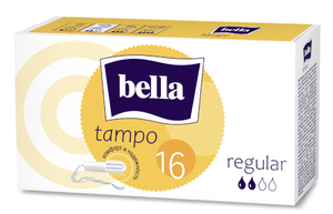 Тампоны Bella Tampo Premium Comfort Regular без аппликатора 2 капли 16 штук