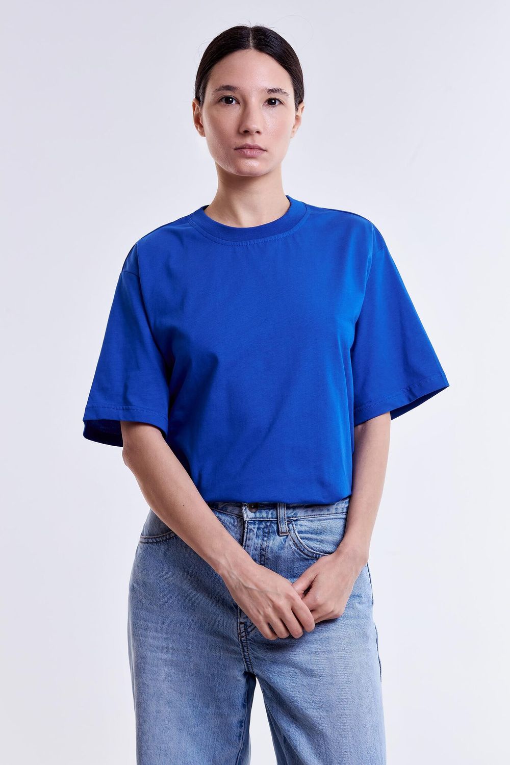 Футболка Гербарий Бланк Ярко-Синяя