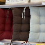 Подушка декоративная на стул Alvesta, полиэстер/полиэфир, красный