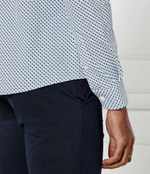 Рубашка P-ROAN-kent-C1-233 BOSS BLACK - голубой(50535377)