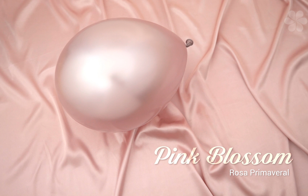 Шар 5" Розовый цветок, шелк / Silk Pink Blossom 809