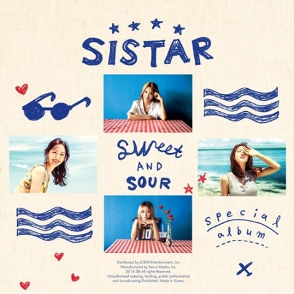 Альбом SISTAR - SWEET & SOUR Special Album