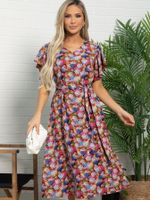 Платье Южное солнце (винное) П15722-4М LT Collection