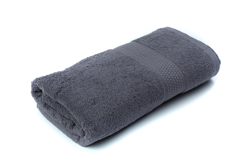 Полотенце махровое, г/к, 50х90, арт. 50-90 BS, 460 гр/м2, цвет: 910-серый,