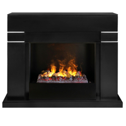 Электрокамин RealFlame Lindelse 26 BL черныйM черный с очагом 3D Cassette 630