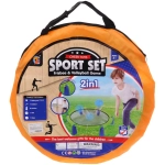 Набор для игры в спайкбол ZG270-177: батут 75*17 см, мяч 12 см, насос