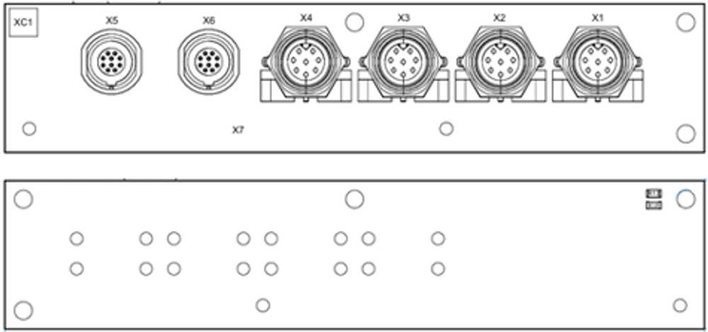 Плата OPTON-IO6