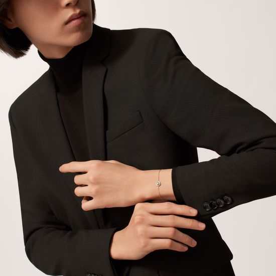 Браслет Cartier Trinity on chain, 1 diamond