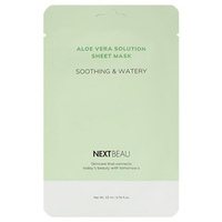 Успокаивающая тканевая маска с экстрактом Алоэ Вера Nextbeau Aloe Vera Solution Sheet Mask Soothing & Watery 5шт