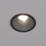 DK4400-BK Встраиваемый светильник, IP 20, 7 Вт, LED 3000, черный, алюминий