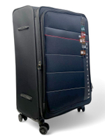 Большой чемодан Mironpan 50129, Черный, L