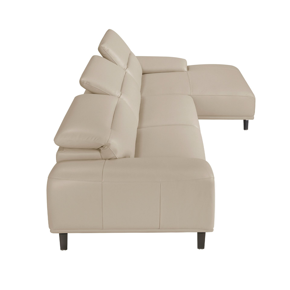 Угловой диван 6150/KF112-R-M5652 кожаный