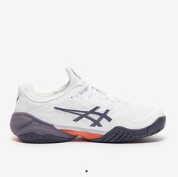 ASICS, COURT FF 3, WHITE/GREYISH PURPLEI, MEN, US 10,5 /EUR 44,5 /UK 9,5 /СМ 28,25