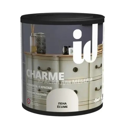 Краска для мебели CHARME цвет Пена 500 мл