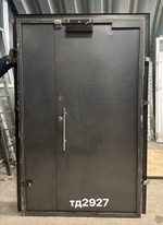 Дверь металлическая Б/У 211(в) х 130(ш) Входная