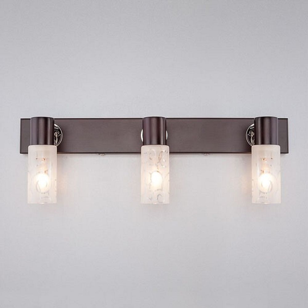 Спот Eurosvet Astoria 21130/3 хром/венге