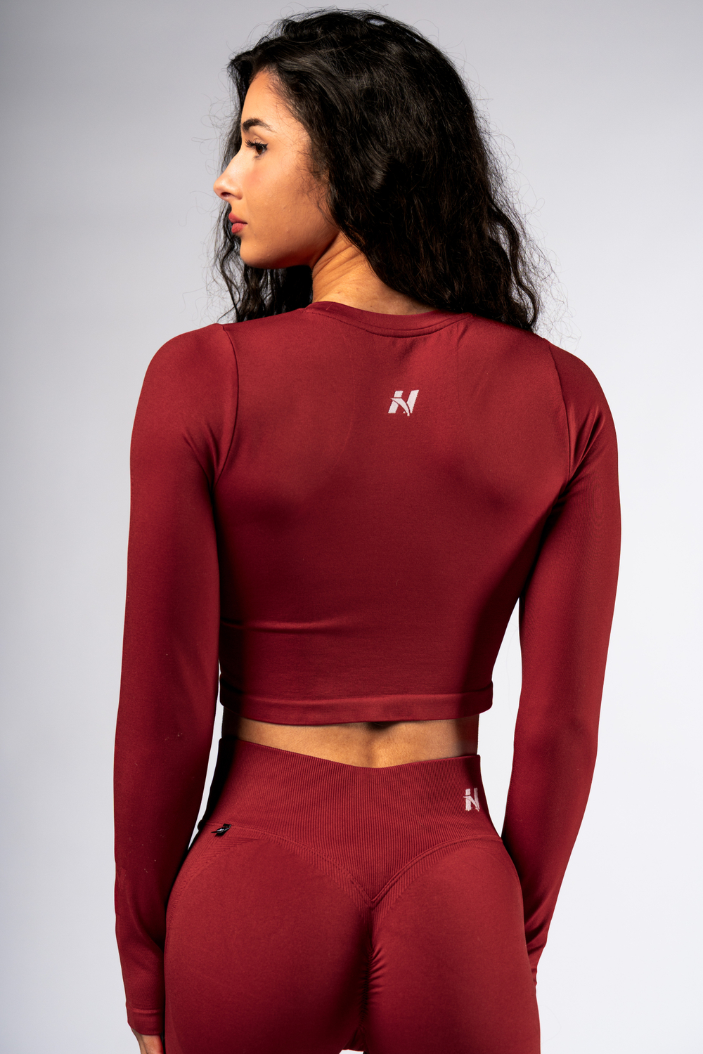 Лонгслив Seamless Long-Sleeve Top POWER 892 Красный