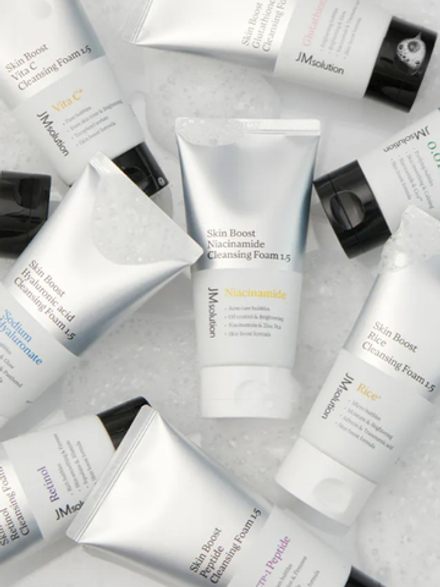 JMsolution Пенка для умывания с пептидами / Skin Boost Peptide Cleansing Foam 1.5, 150 мл