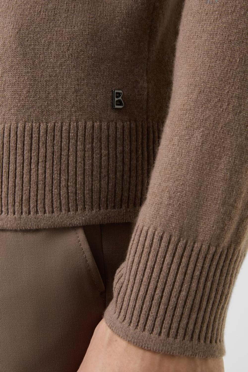 Джемпер мужской BOGNER BRENDON в бежевом цвете