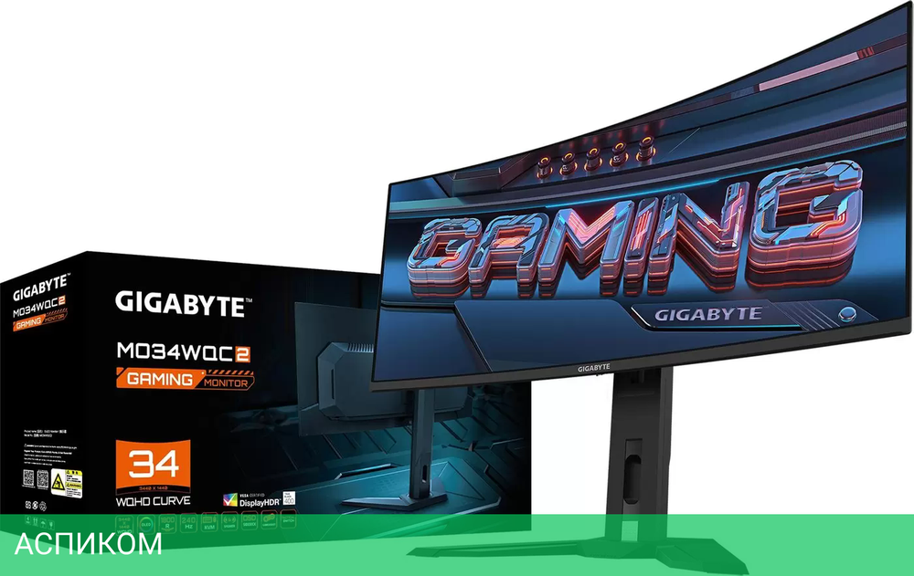 Игровой монитор Gigabyte MO34WQC2