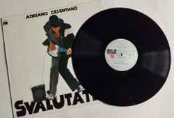 Винтажная виниловая пластинка LP Adriano Celentano Svalutation (Germany 1976)