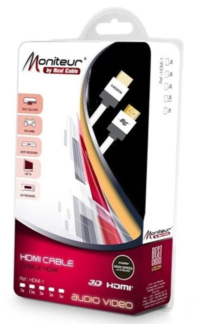 Кабель HDMI Real Cable HDMI-1, 3m