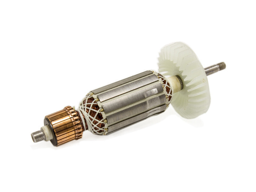 Ротор (якорь) для угловой шлифовальной машины Makita 9555HN L-152 mm, D-32 mm, резьба М6х1mm