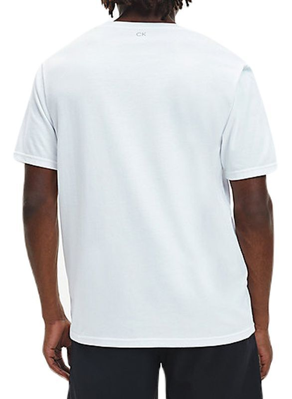 Мужская теннисная футболка Calvin Klein PW S/S T-shirt - bright white