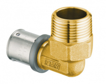 Пресс-угольник FAR НР 20x2 - 1/2"