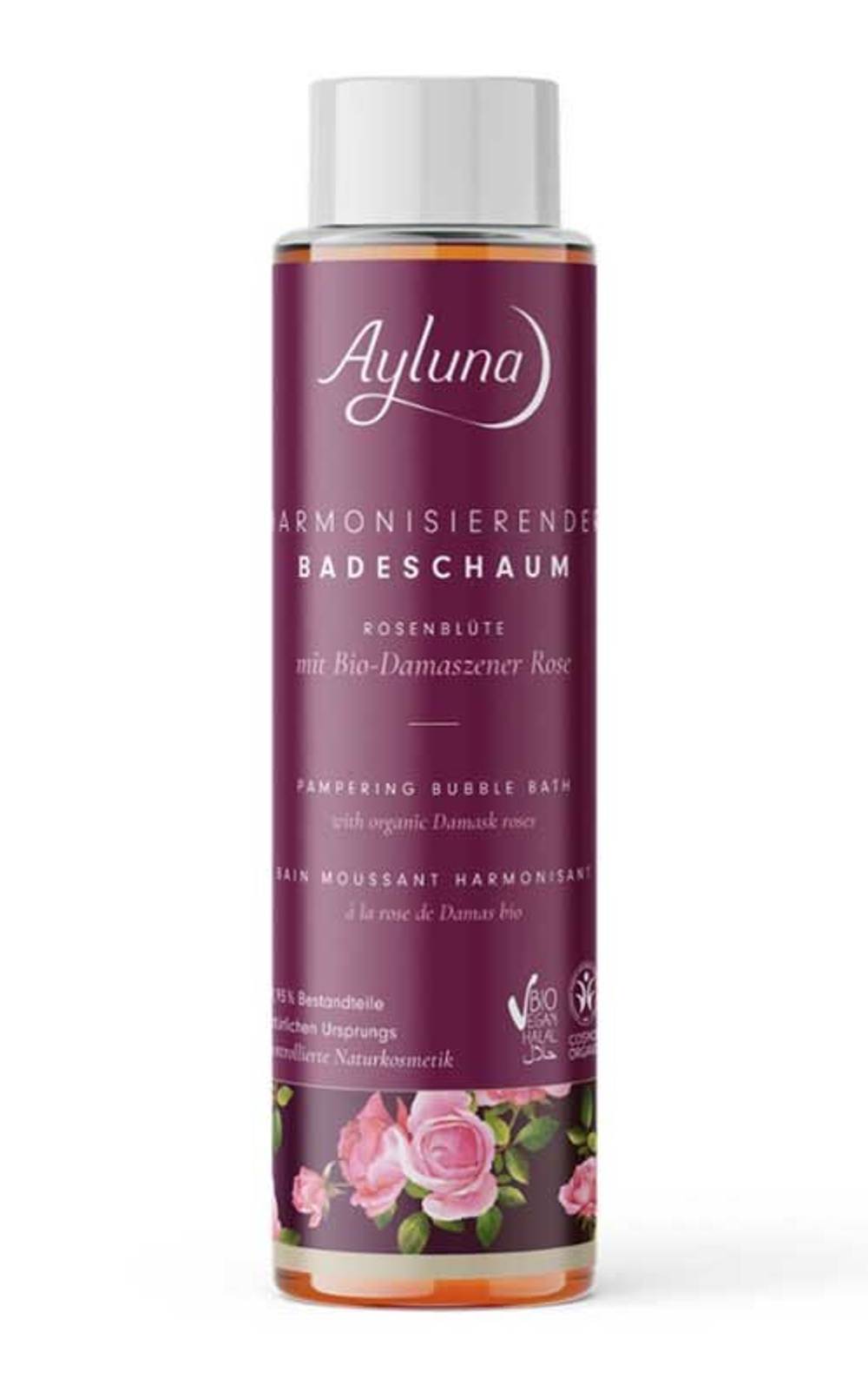 Пена для ванны Ayluna Harmonizing Bath Foam Rose Blossom, 400 мл