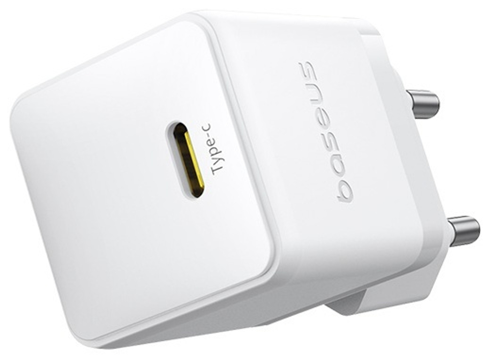Зарядное устройство Baseus Palm USB Type-C белый