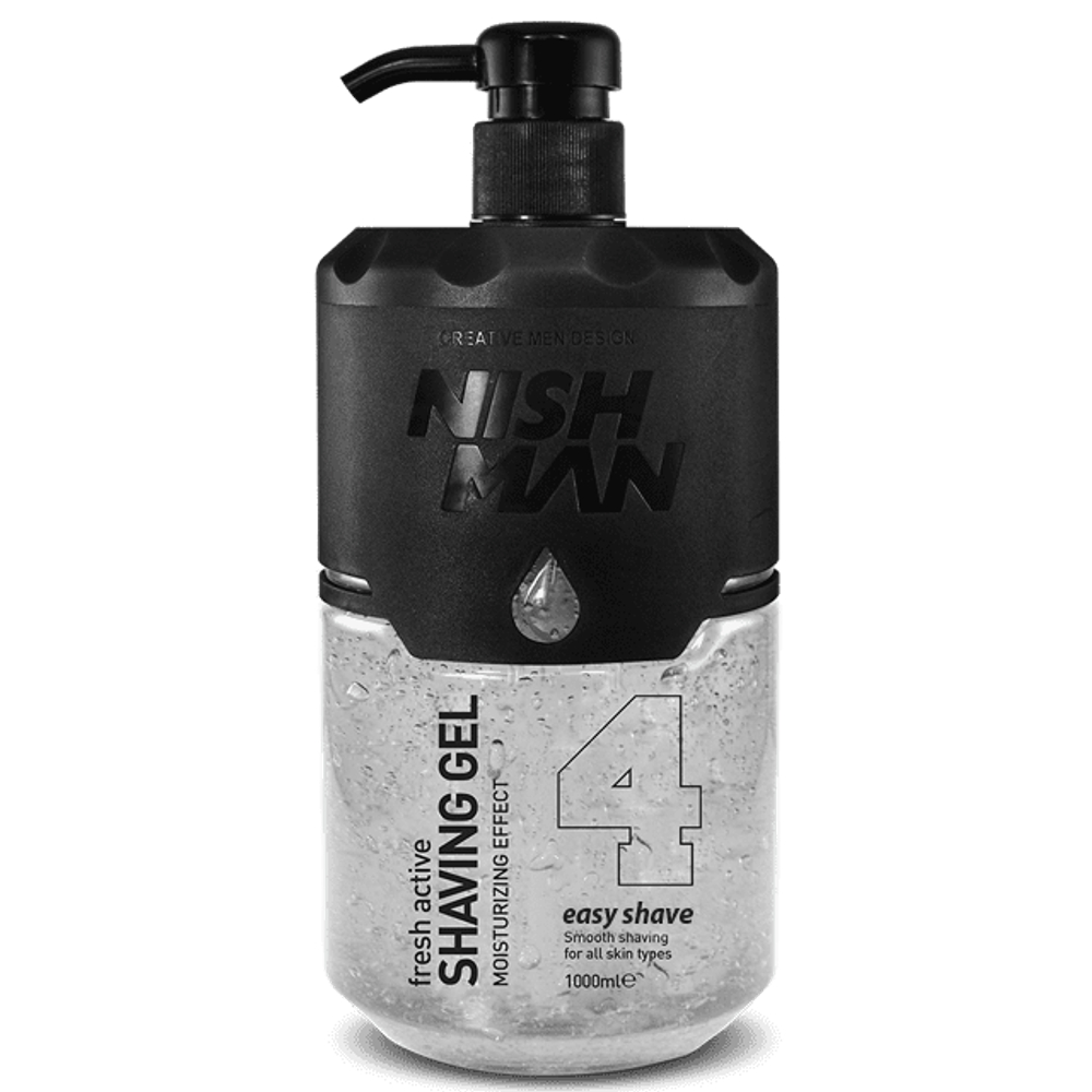 NISHMAN 04 SHAVING GEL - Гель для бритья 1000 МЛ