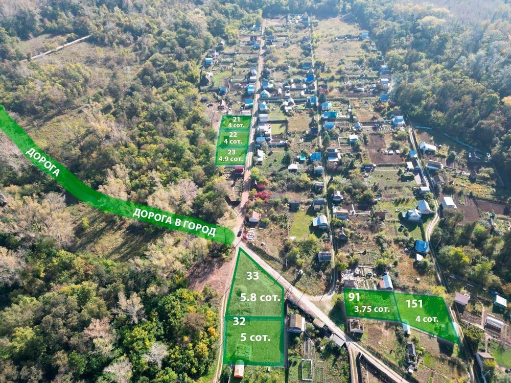 Участок в СНТ Зеленый затон