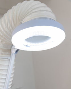 Anvikor DUO Вытяжка для маникюра и педикюра с обеззараживателем лампа