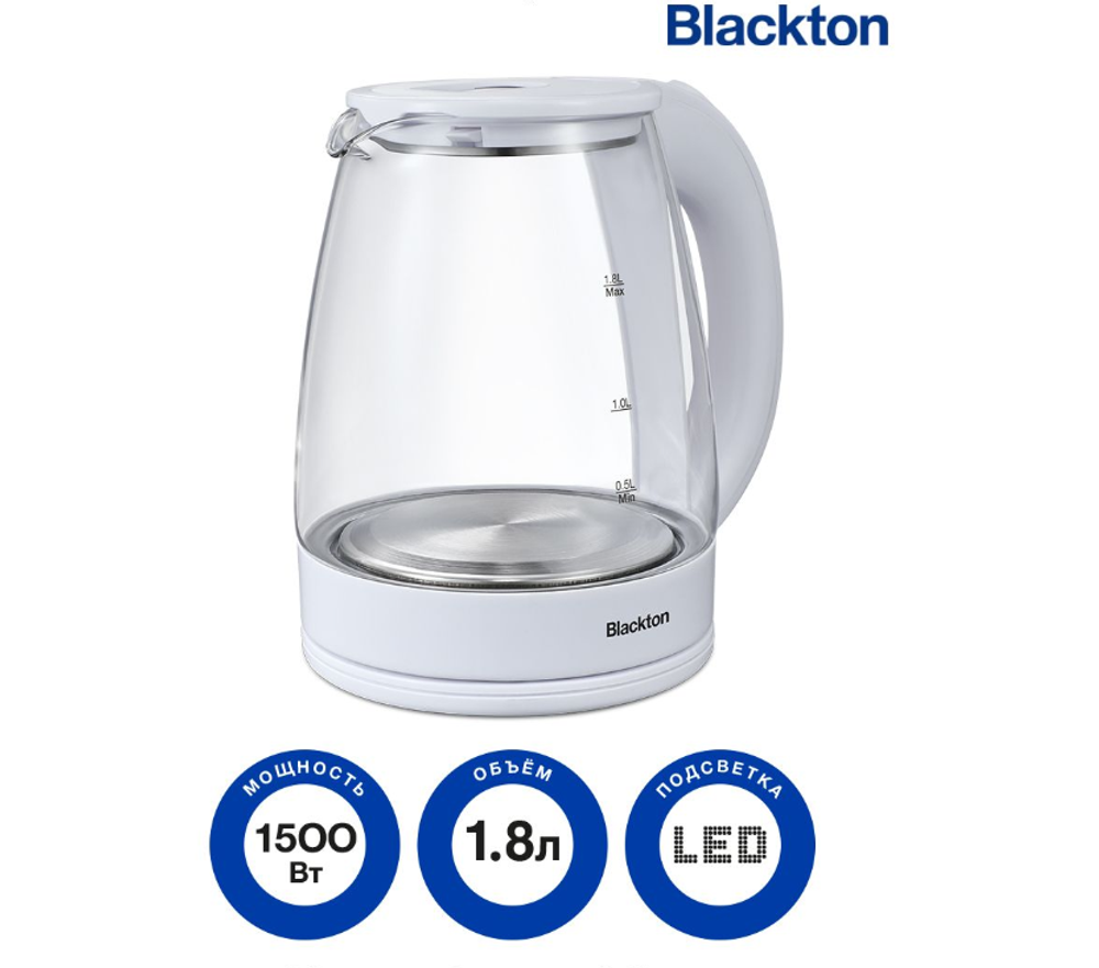 Чайник электрический Blackton BT KT1800G стекло