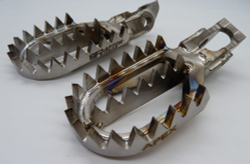 Титановые подножки Raptor APEX (5 mm DOWN) KTM,HQV,GASGAS 2016-2022